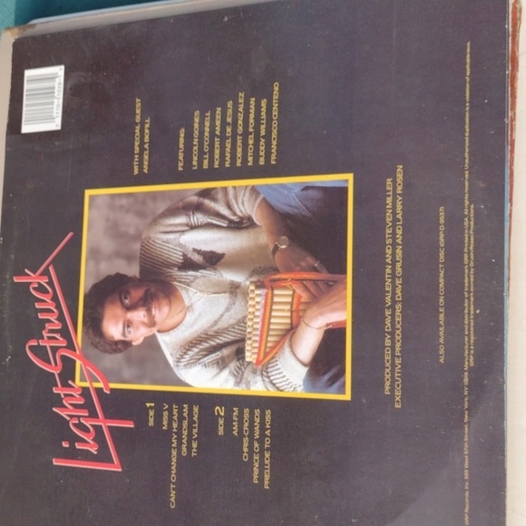 Dave Valentin Light Struck Vinyl Record - Picture 2 of 2